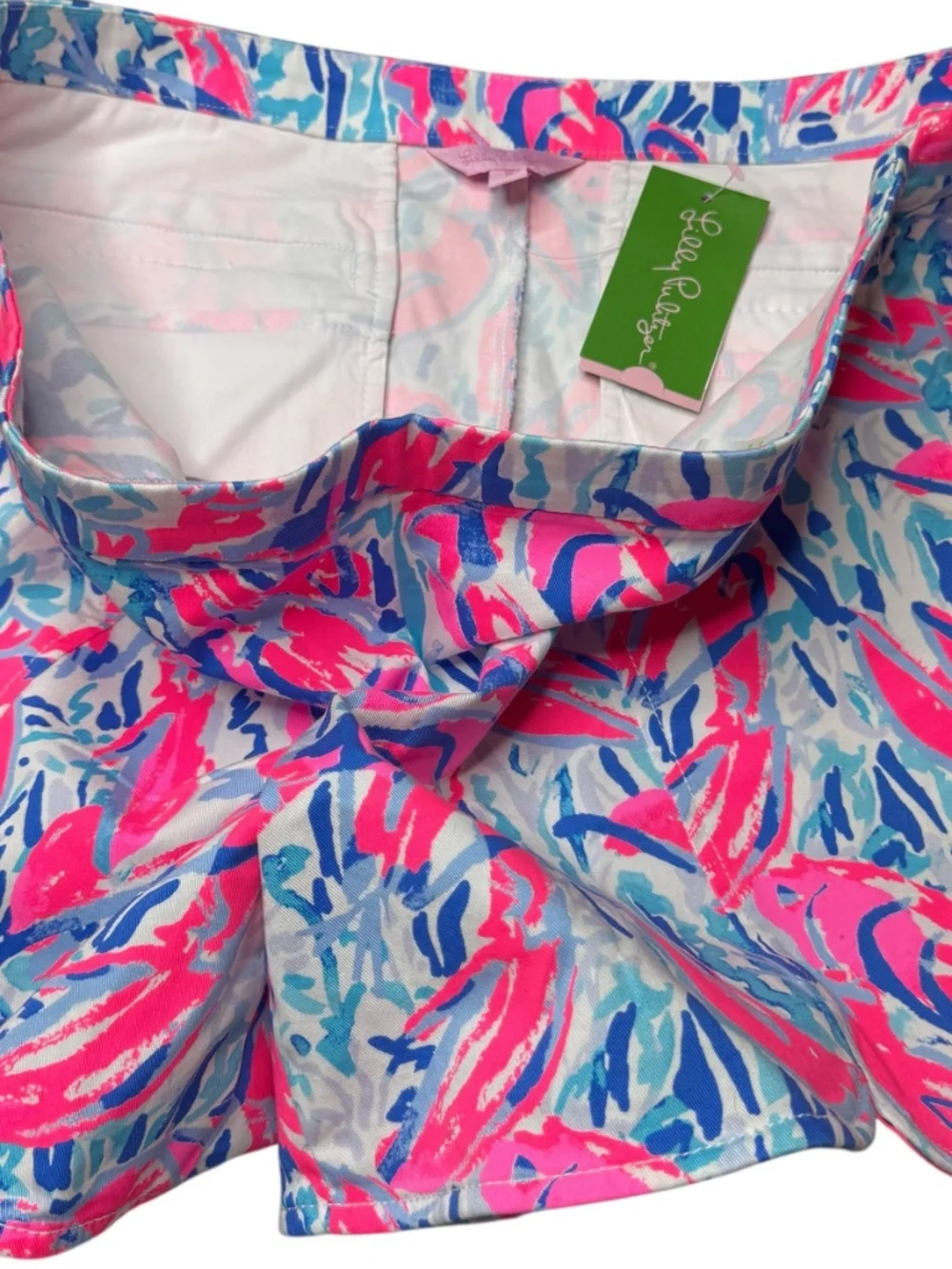 Lilly Pulitzer Hazelle Cosmic Corral Stretch Shorts NWTs Sz. 16